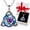 February/Dark Purple, variant on Birthstone Celtic Trinity Knot Necklace for Women Wear Your Protection Story Elegant Silver-Plated Crystal Jewelry Austrian Perfume Viking Saphire Personalized Pendant