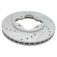 thumbnail image 6 of Detroit Axle - Front Drilled Brake Rotors for 1990-1997 Honda Accord 1997 Acura CL: 10.24" Rotor, 6 of 8