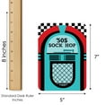 thumbnail image 5 of Big Dot of Happiness 50's Sock Hop - Bar Bingo Cards and Markers - 1950s Rock N Roll Party Bingo Game - Set of 18, 5 of 5