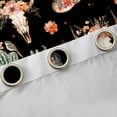 thumbnail image 4 of Feelyou Tribal Western Boot Curtains Pack of 2 (42x84 Each) for Kids, Rustic Gothic Sheep Skull Curtains Blackout, Cactus Botanical Bedroom Curtains, Blackout Curtains Home Decor, 4 of 6