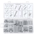 thumbnail image 1 of Extension Springs Assortment Kit for Electronics, Corrosion Resistant Zinc Plated Steel Compression Springs, Easy Storage Kit For Measuring Instruments And Household Appliances, 1 of 4
