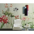 thumbnail image 2 of GK Wall Design  Colorful Lily Flower Bohemian Removable Wallpaper H:35"  x W:55", 2 of 3