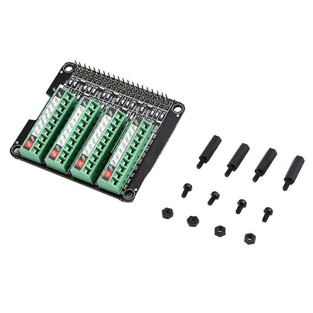 Ultra-Small RPi GPIO Status LED & Terminal Block Breakout Board Module for Raspberry Pi