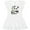 AA-White, variant on Inktastic My Uncle Loves Me- cute panda Gift Baby Girl Dress