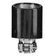 thumbnail image 1 of Estilo De Fibra De Carbono, Silenciador De Tubo De Escape De Salida única, Punta Modificada Para Coche, Garganta Trasera 54 101mm, 1 of 7