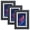Black-5x7-3 Pack, variant on Black A2 5 Pack Picture Frames with A3 Mat for Gallery Wall Display