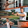 thumbnail image 2 of Juego de bandas de resistencia HPYGN de 200 libras para entrenamiento, fitness y yoga, 2 of 8