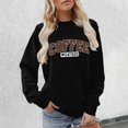 thumbnail image 4 of Coffee Weather Sweatshirts for Women 2025 Fall Winter Long Sleeve Crewneck Cute Coffee Sweatshirt Pullover Tops, 4 of 5