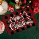 thumbnail image 1 of 4PCS Xmas Trees Snow Pink Christmas Placemats Winter Table Mats E, 1 of 5