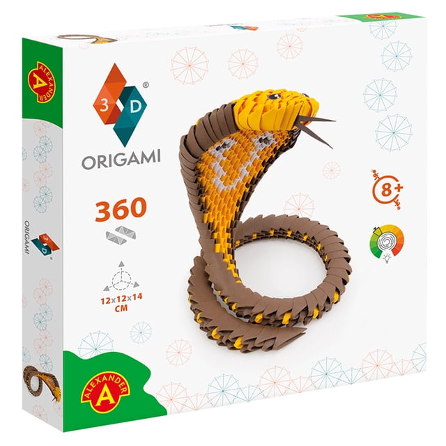 Papel para Manualidad Origami 3D Alexander A Cobra 2571-O
