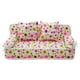 thumbnail image 5 of Sofá de casa de muñecas ANGGREK Miniatura Suave con 2 Almohadas para Niños, 5 of 8