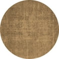 thumbnail image 1 of Ahgly Company Indoor Round Oriental Brown Industrial Area Rugs, 3' Round, 1 of 4