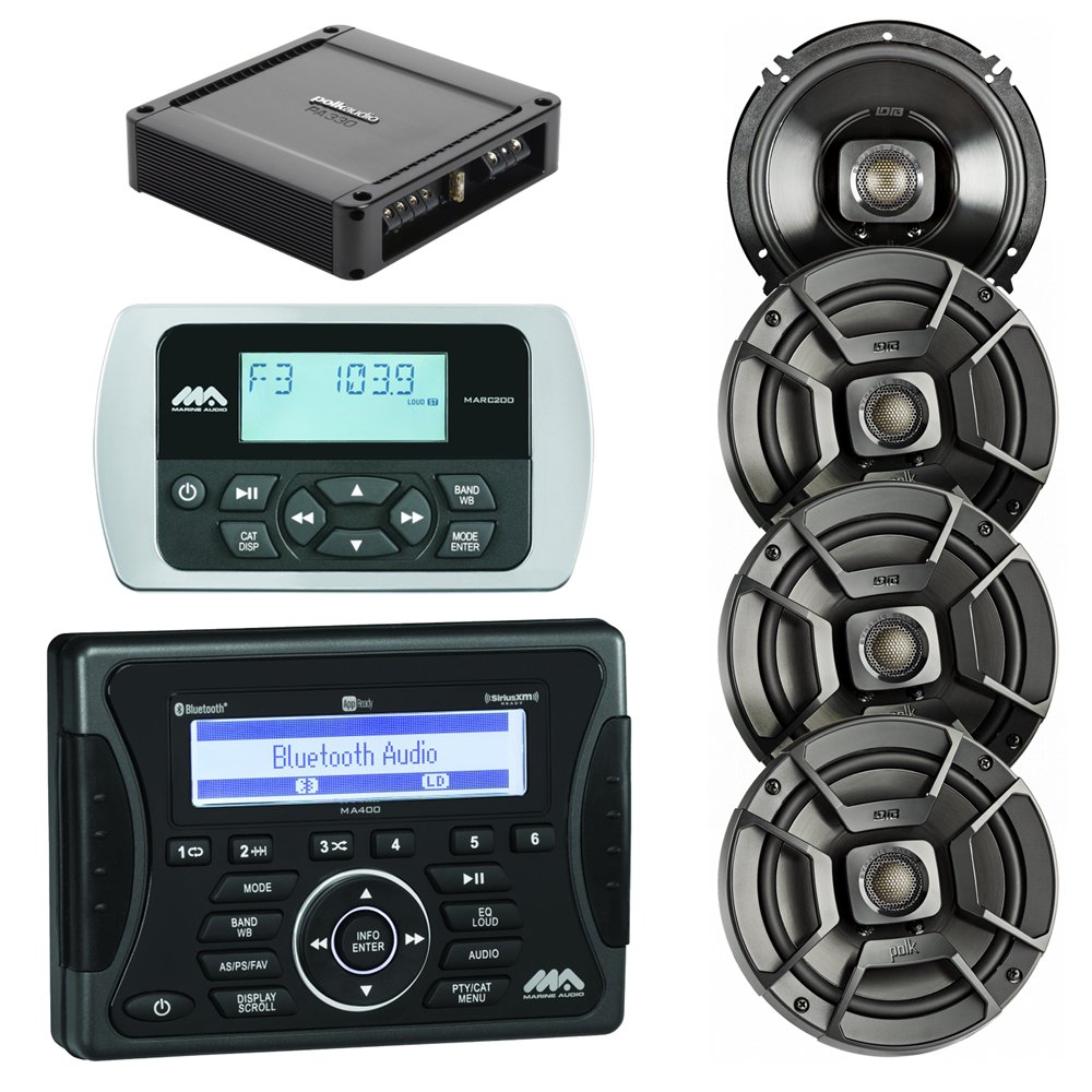 Jensen Marine Audio MA400 Bluetooth USB iPod/iPhone Stereo Receiver