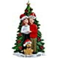 thumbnail image 2 of Christmas Dog with Couple Personalized Christmas Tree Ornament | Custom Writing Christmas Christmas Dog with Couple Gifts | Ornament with Name | Personalized Ornaments 2022 | Free Customization, 2 of 8