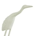 thumbnail image 4 of 10", 12"H White Metal Bird Sculpture, by DecMode (2 Count), 4 of 9
