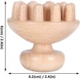 thumbnail image 5 of Masajeador de madera con forma de hongo para terapia de madera, herramienta para terapia con hongos, masajeador de madera para todo el cuerpo con forma de hongo Gua, 5 of 5