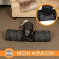thumbnail image 4 of K&H Pet Products Cat Tunnel Toy 3-Way T-Tunnel Black 33 X 20 X 9 Inches, 4 of 8