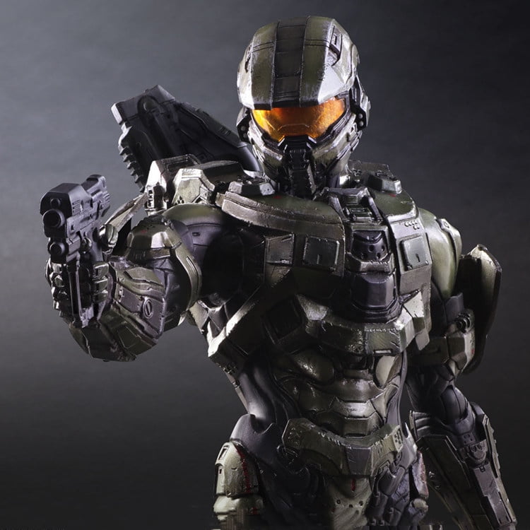 New Master Chief (PA Variants Ver) Character Anime Model Statue Action Figures Desktop Ornament Popular Decorations Fan Souvenirs Creative Gift Collectable