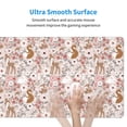 thumbnail image 4 of Pofeuu Autumn Floral Deer Print Mouse Pad,Rubber, Multipurpose Comfortable Waterproof Mousepad Desk Mat for Gamer Office Home, 4 of 8