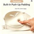 thumbnail image 5 of Women's Strapless Front Closure Push Up Bra, Non- Removable Straps, Wireless Seamless, 5 of 8