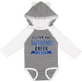 thumbnail image 3 of Inktastic Greek Family Pride Awesome Boys or Girls Long Sleeve Baby Bodysuit, 3 of 5