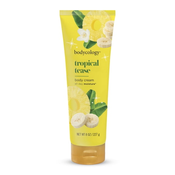 Bodycology Moisturizing Body Cream, Tropical Tease, 8 oz.