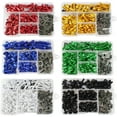thumbnail image 1 of TopOne 177pcs/box Aluminum Windscreen Screws Colorful Fasteners Screws Set Motorcycle Fairing Bolt Kit Motorcycle Modified Parts, 1 of 8