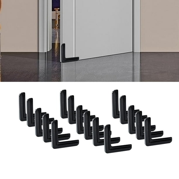 16x protectores de esquina de ventana seguridad para bebés protección de esquina de muebles anticolisión Negro perfke Protectores de esquinas para ventanas
