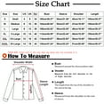 thumbnail image 3 of XFLWAM Winter Coat For Women Faux Fur Fuzzy Fleece Lapel Long Cardigan Faux Fur Warm Winter Outwear Jackets Coffee-1 3XL, 3 of 7