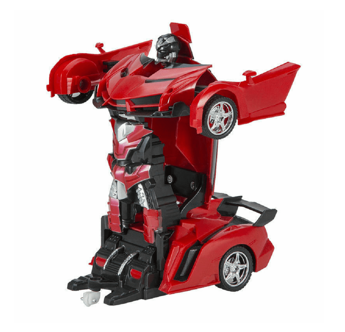 red transformer car
