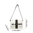 thumbnail image 2 of RKSTN Polyester Shoulder Pack Leisure Commuting Shoulder Bag Large Capacity Crossbody Bag Multifunctional Sturdy Practical Waterproof Shoulder Bag, 2 of 6
