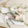 2pcs Artificial Flowers Plastic Bride Holding Bouquet Dandelion Home