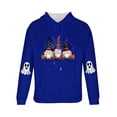 thumbnail image 3 of Blusa con capucha de manga larga para hombre, moda para el Día de Todos los Santos, estampado de fantasmas, sudadera con capucha y cordón para el tiempo libre, sudadera con capucha para hombre, blusa, 3 of 3