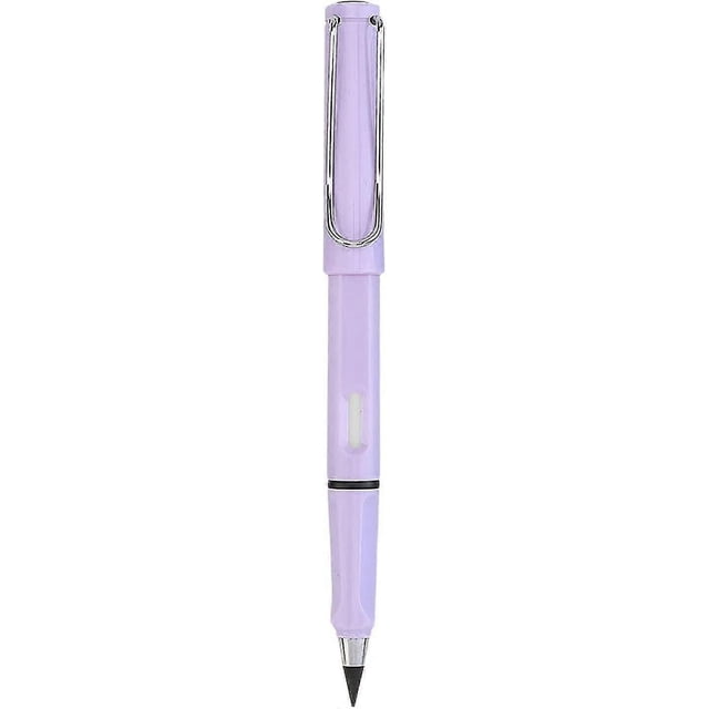 Lápices Lápiz eterno, Lápiz eterno portátil, Bolígrafo metálico reutilizable y borrable, Bolígrafo de escritura sin tinta, Lápiz con punta de grafito intercambiable,