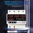 thumbnail image 2 of Multifunctional Automatic Reclosing Protector Electric Source Protecting Device Voltage Current Display Protecting Values Settable Limiting Protective Meter, 2 of 9