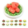 thumbnail image 1 of 15pcs Miniature Vegetable Models Doll House Food Vegetable Models Photo Props Mixed Style, 1 of 9