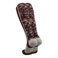 thumbnail image 2 of TCK Digital Camo OTC Socks for Youth & Adults - Maroon/Grey, X-Large, 2 of 2