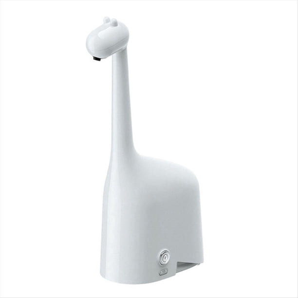 Dispensador de Jabones con Sensor Inteligente Jirafas Contenedor de Jabones Líquidos Jabón de Espuma de Inducción Inteligente de Gran Capacidad 300 Ml