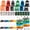 Orange, variant on YANSION Video Game Party Bag Fillers, 48PCS Gaming Party Favors with Drawstring Bags, Silicone Bracelet, Keychain and Glow Temporary Tattoos, Video Game Birthday Party Supplies for Gamer