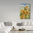 thumbnail image 3 of Trademark Fine Art 'Painted Ladies and Morning Glories' Canvas Art by Charlsie Kelly, 3 of 3