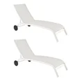 thumbnail image 1 of Set De 2 Camastros De Aluminio Ajustable y Resistente, 1 of 5