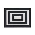 thumbnail image 3 of Evergreen Black and White Frame Layering Mat 11.5 x 9.5 inches Indoor and Outdoor Decor, 3 of 3