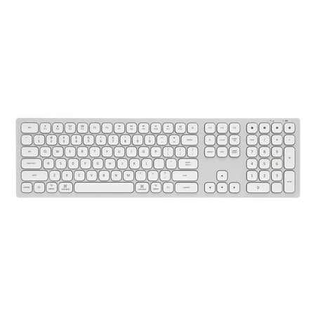 Rosewill K10 - Keyboard - Bluetooth - QWERTY - silver