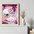 thumbnail image 2 of Kit Punto Cruz Danza Del Cisne Bordado Con Cuentas Impresas 9CT Arte para El 43x54cm, 2 of 9
