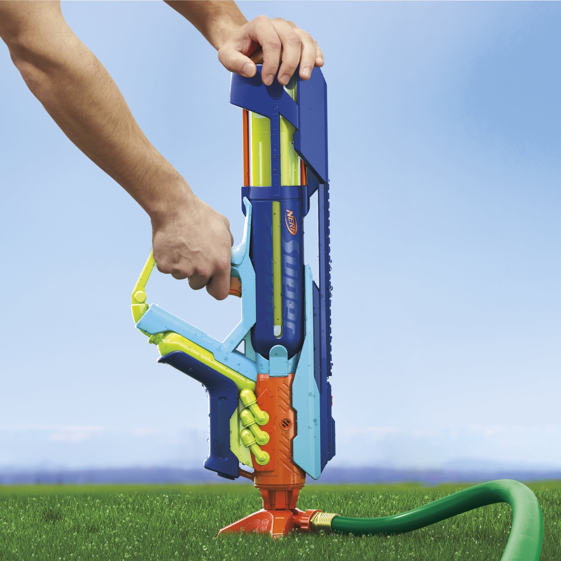 Nerf Super Soaker Power Drench XL Water Blaster, Water Toys, 8+