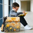 thumbnail image 6 of Water-Resistant 3-Ring Binder Organizer with Multiple Pockets Zipper Binder Bag for Office Yellow Flowers on The Grass, 6 of 8