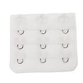 thumbnail image 4 of 5 Pieces 3 Hooks Ladies Bra Extender Bra Extension Strapless Strap White, 4 of 8