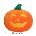 thumbnail image 3 of Coussin Décoratif Citrouille d'Halloween pour Canapé Chambre Polyester Housse de Coussin, 3 of 8