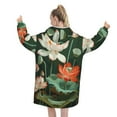 Art feature abstract Adults can wear blanket hoodiesushi oversized