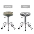 thumbnail image 6 of Lsque Happy Soccer Round Bar chair cushion covers Velvet Fabric Premium Comfort Protects from Scratches and Stains for 14-17 Inch Chair- 13 inch, 6 of 7
